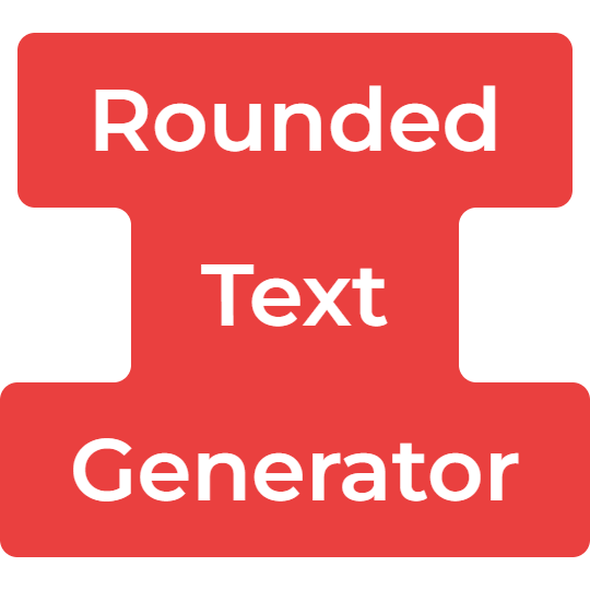 Rounded Text Generator